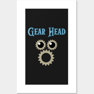 Gear Head Posters and Art